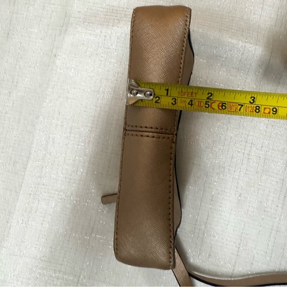 Kate Spade Staci Mini Camera Cossbody Bag Rose Gold Cow Leather Travel Casual - Picture 8 of 13